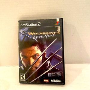 Wolverine’s revenge PlayStation 2. No instructions
